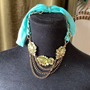 Betsey Johnson mint necklace